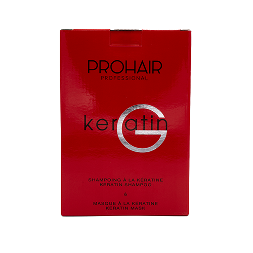 ProHair - Coffret Keratin G : Shampooing + Masque 2x300 mL
